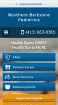 Mobile Screenshot of northernberkshirepediatrics.com